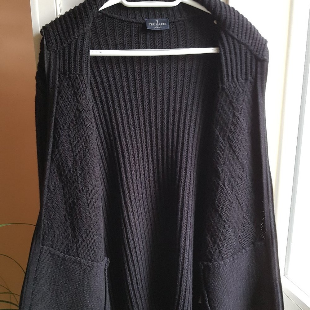 Trussardi Wool Jacket Size L - Picture 3 of 8
